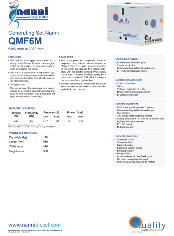 Брошюра Nanni QMF 6M (eng)