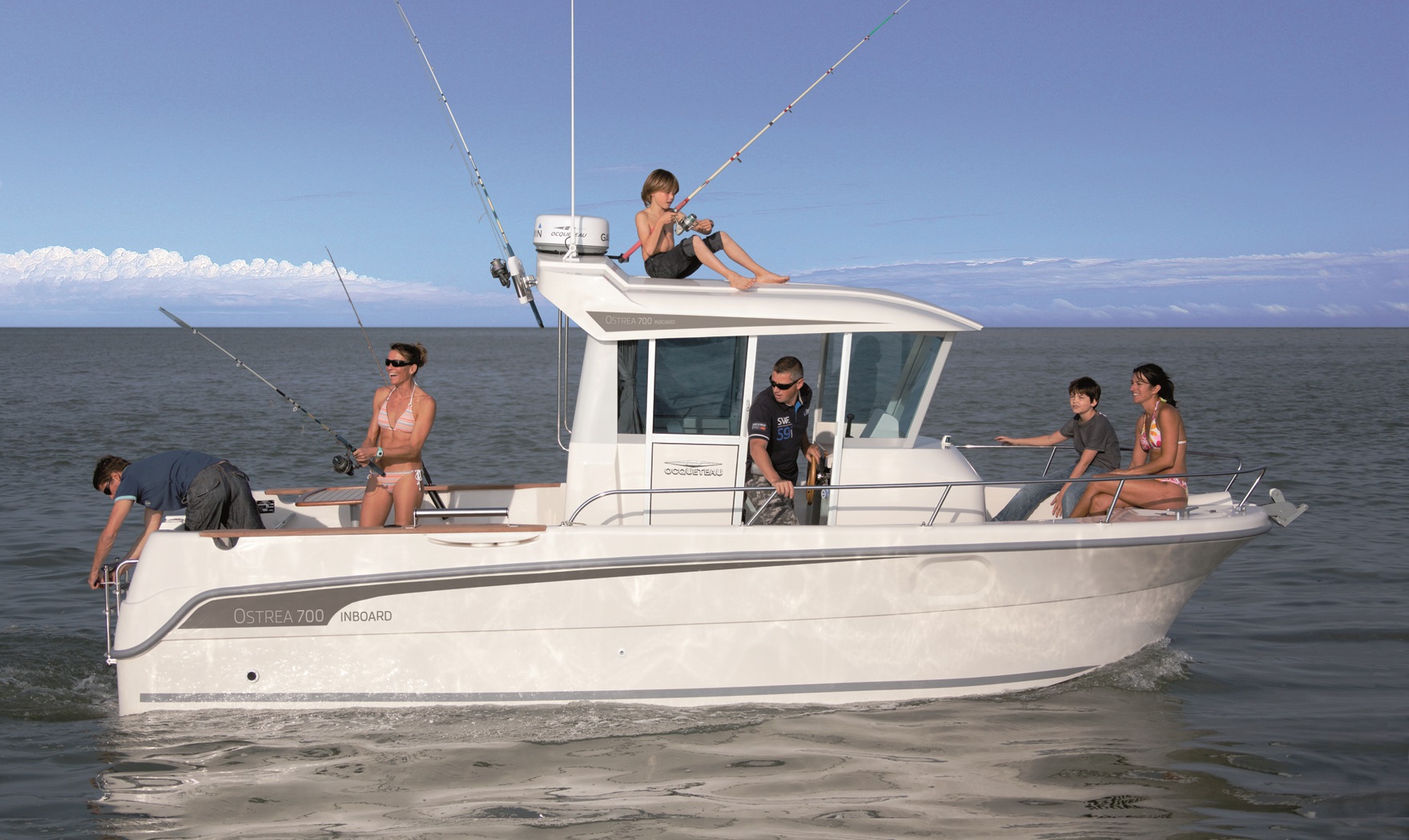 OSTREA 700 с судовым дизелем Nanni T4.205