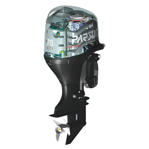 Подвесной лодочный мотор Parsun F115FEX-T-EFI 115 л.с. с ультрадлинной ногой (25 дюймов)